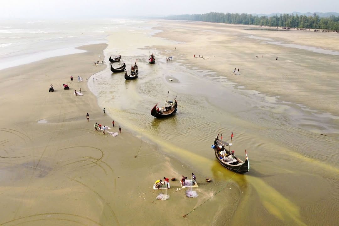 Пляж Кокс-Базар (Cox's Bazar